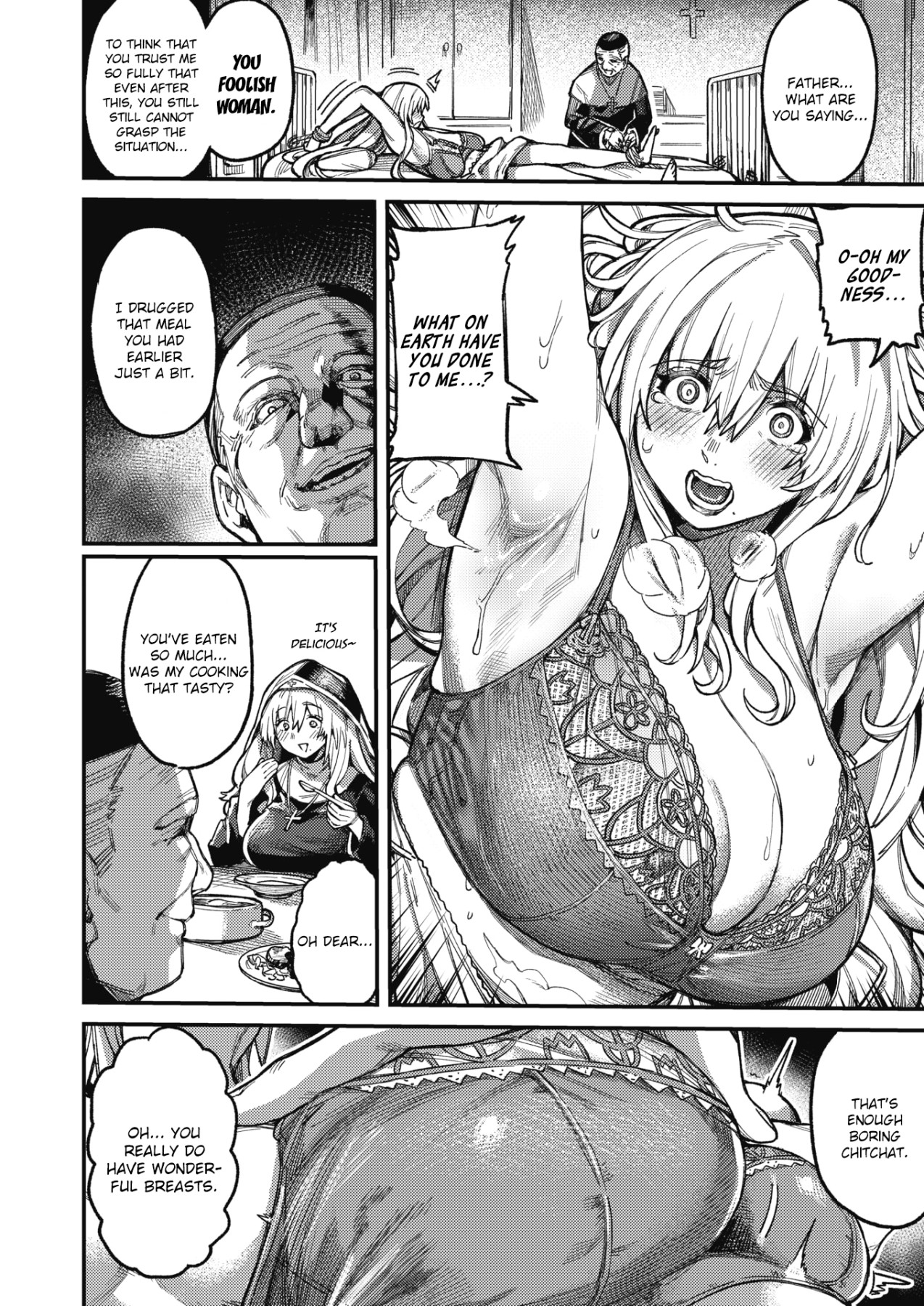 Hentai Manga Comic-A Nun's Screams-Read-8